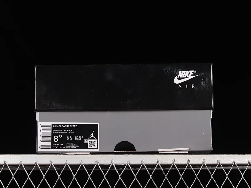All categories Air Jordan Jordan series basketball shoes Air Jordan 11 Air Jordan 11 "Cherry" AJ11 Joe 11 cherry red high-top basketball shoes CT8012-116
